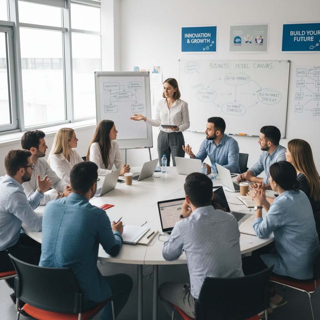 firefly geminiflash 6. entrepreneurship development “trainer mentoring aspiring entrepreneurs in a classr 162459